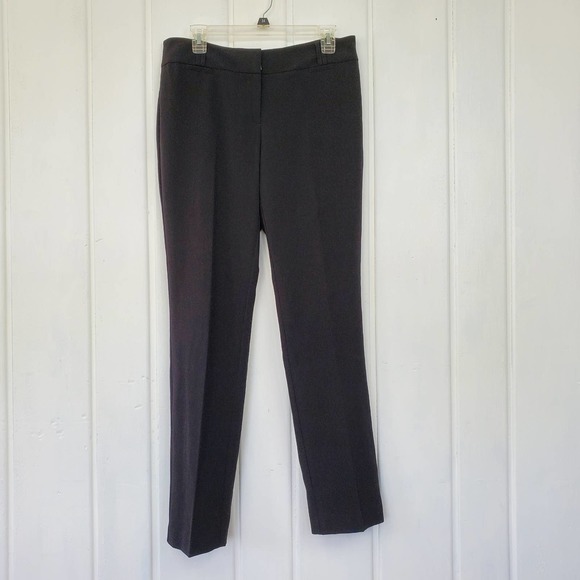Anne Klein Pants - Anne Klein Black Pleat Front Straight Leg Women's Office Dress Pants Sz 6